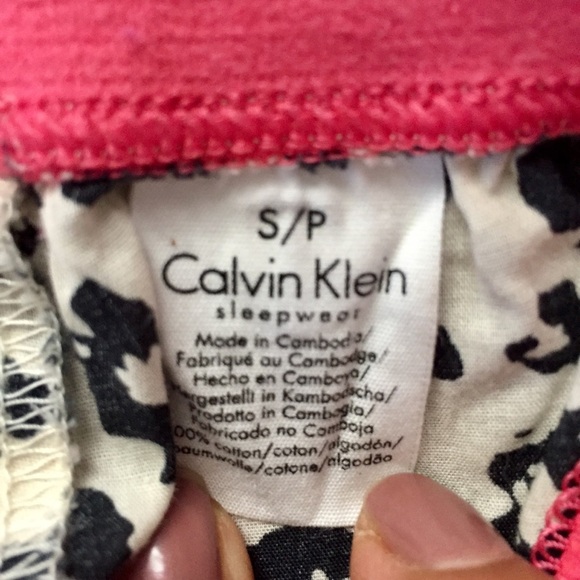 Calvin Klein sleep shorts pajamas Size Small - Picture 4 of 4